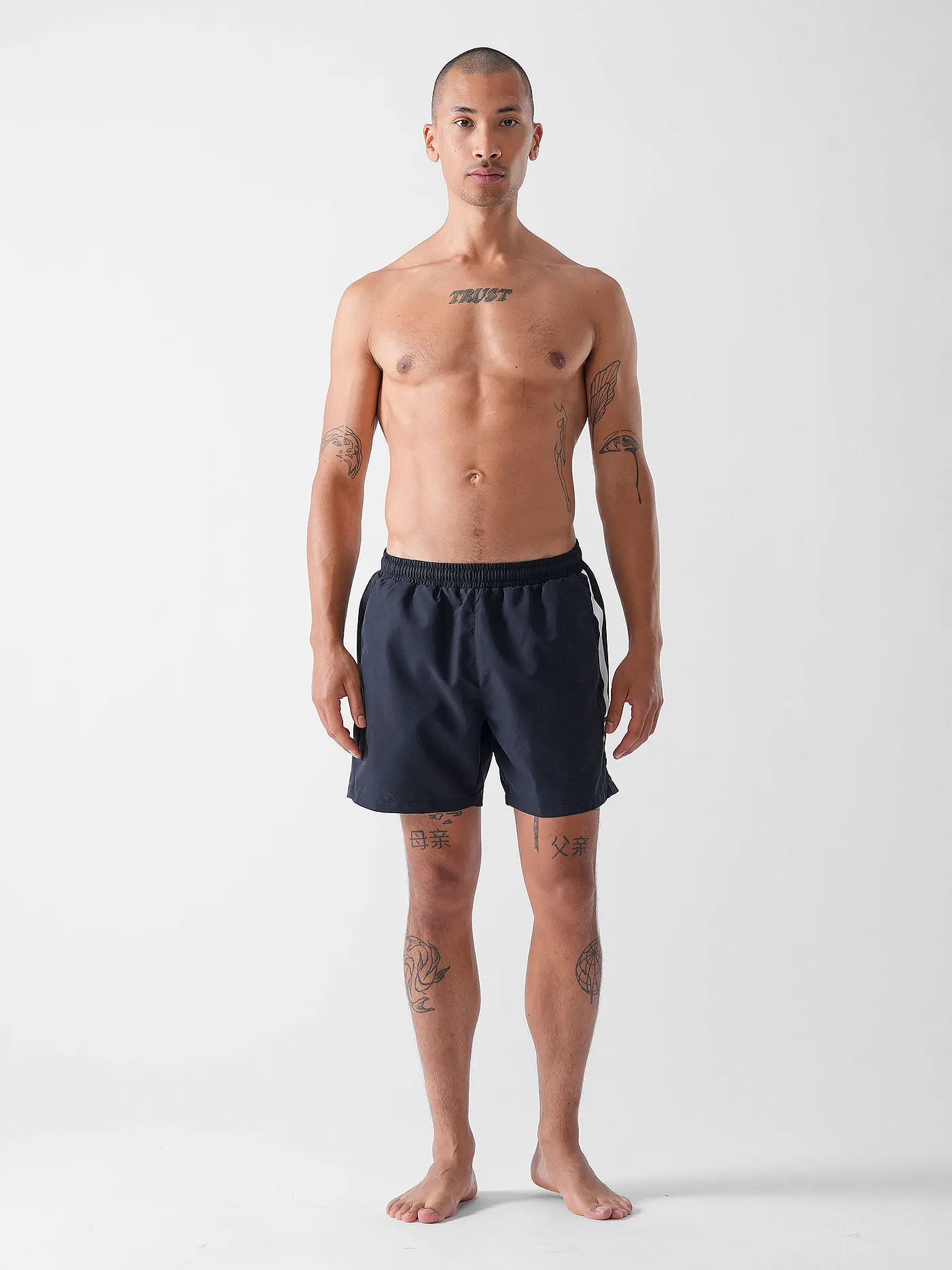 BOSS | Badeshorts DOLPHIN | schwarz
